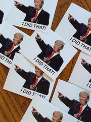 Donald Trump “I DID THAT!” Stickers – 10pc – Decals Car Gas Pump Station 2.5”x2”