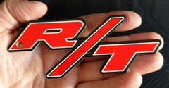 Dodge «R/T» Logo Steel Sign