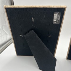 New Concepts In Time Holiday Christmas Noel Burlap Style Picture Frame 5×7