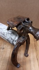 Veteran Made Custom Found Recycled Art – Roller Dog