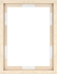 Canvas Float Frames 12X16 Frame, Natural Woodgrain for Finished Canvases, Vertic