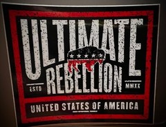 Ultimate Rebellion REAL AMERICAN FREEDOM Sticker Andy Frisella 1St Phorm USA