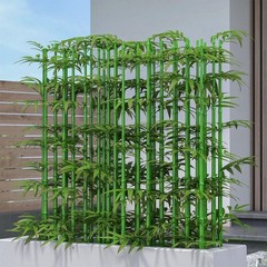 5ft Artificial Bamboo Tree 10 Pack, Fake Bamboo Plant Trees Indoor Outdoor