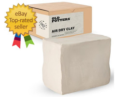 Air Dry Clay White 10 lbs Natural Modeling Clay for Crafts Pottery