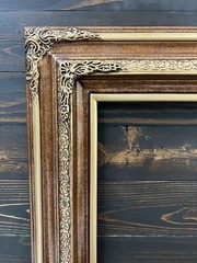 12 x 18 In Stock – Ready to Ship, Traditional compo ornate wood frame, gold