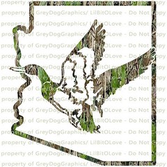 Camouflage Camo Arizona Duck Hunter Hunting Vinyl Decal Sticker Fowl Drake
