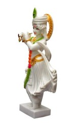 Marble Beautifully Handicraft God Krishna Idols Statue Murti for Home Decor