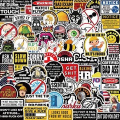 100 Pcs Funny Stickers for Adults (Dirty) Meme Water Bottles Sticker Pack Waterp