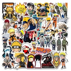 Naruto Shippuden Boruto Japanese Anime Random 10 PCS Stickers – No Duplicates