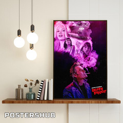 Death Proof Tarantino Premium Poster Gift Fan