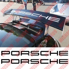 German Spoiler Decal European Racing Stickers for gt2 gt3 911 Carrera GT