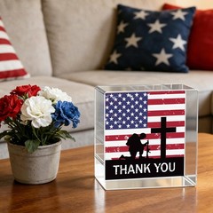 Memorial Day Decorations Patriotic Table Decor 4th of July Red White and Blue Q