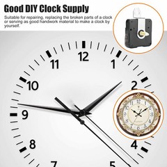 3 Set Wall Clock Quartz Movement Mechanism Hands Repair DIY Replacement Tool Kit
