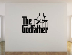 The Godfather Wall Art Vinyl Decal custom 28″x22″ your choice of color removable