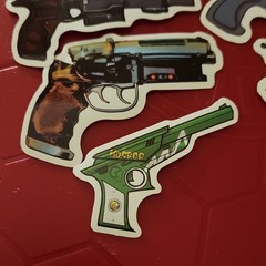 Guns Vinyl Sticker / Decal Lot for Adults Teens Kids Gun Slaps