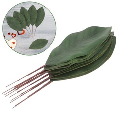 10 Pcs Cloth Artificial Leaves Decor Wedding Floral Arrangement Accessory