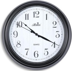 Alakai 18″ Indoor Outdoor Waterproof Wall Clock Battery Operated, Durable Silent