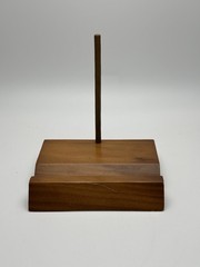 4.25” Wooden Display Stand ~ Collectible Plate Stand