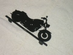 Motorcycle Mailbox Topper