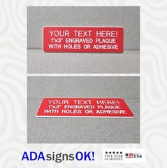 ENGRAVED SIGNS! Custom Name Plates, Plastic Labels, Office Door & Desk Plaques