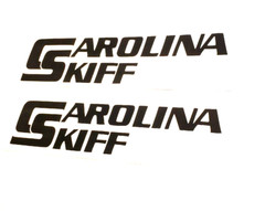 Carolina Skiff Decal Sticker 24×6″ PAIR / DLV DLX JVX JV J Series Boat FAST