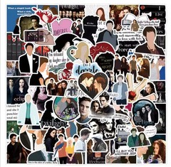 10 PCS Twilight Saga (Unofficial) Movies Books Characters Stickers BRAND NEW