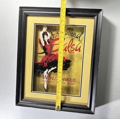 International Salsa World Famous New York City Framed Wall Art Picture 8” X 10”
