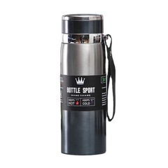 1L Vacuum Insulated Water Bottle – Stainless Steel Thermos for Water, Tea & Coff