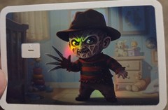 Baby Horror ATM Credit Debit Card Skin Sticker Pennywise Michael Jason Halloween