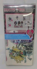 NEW IN PACKAGE 2013 MATTEL MONSTER HIGH PEEL AND STICK WALL DECALS
