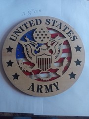 Military Wall Plaque Army