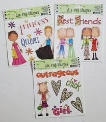 Me & My Big Ideas Die Cut Shapes / Stickers / Scrapbooking / Card Making