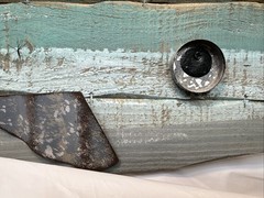 Nautical Wooden Wall Display Art Beach Ocean Humpback Beluga Whale 12″ x 38″ Art