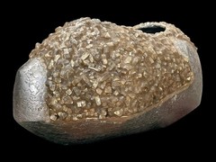 John Richard Irregular Outcroppings Bowl Sculpture Enamel Coated Glass Aluminum