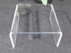 Display Stand Riser Type Short Small Size Clear Lucite