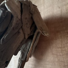 Handmade Driftwood Deer Figurine / Sculpture, Rustic Wood Decor, Free Standing