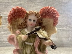 Collectible Angelic Harmony Angels Set 2 Christmas Figures *See Details*
