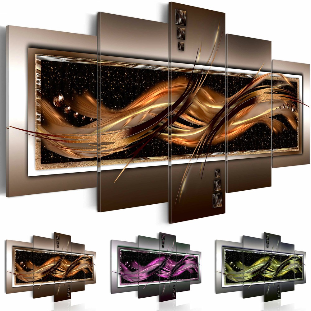 ABSTRACT Canvas Wall Art Image Photo Print a-A-0034-b-n