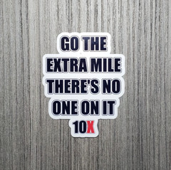 10X – Motivational Stickers