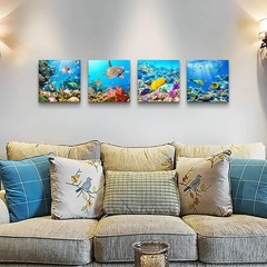 Bathroom Wall Decor Canvas Wall Art For Living Room Office Decor Modern Bedro…