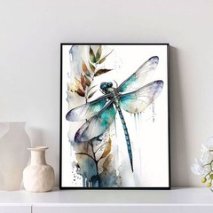 Abstract Dragonfly Canvas Painting Canvas Wall Art Home Decor Prints Art Posters