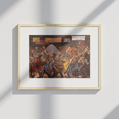 Ernie Barnes The Sugar Shack Poster Wall Art Marvin Gaye I Want You Print Decor