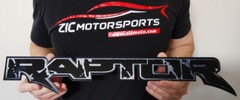 Ford Raptor Badge Emblem Steel Sign