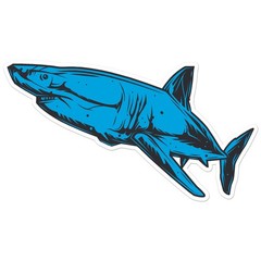 Shark – Vinyl Decal Sticker – Car Window Laptop – ebn11457