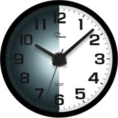 Battery Powered Glow-in-the-Dark Wall Clock – Silent 12 Inch Digital Timepiece