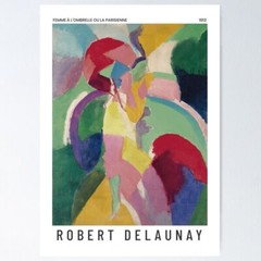 NEW! Best Design Robert Delaunay – La Parisienne – Art Poster