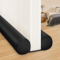 Large Door Draft Stopper 30 Inch for Small Size Bedroom Door, Fits 0.5 to 1.7″ G