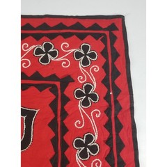 Vintage Traditional Indian Appliqued Folk Art Tapestry 58x32in