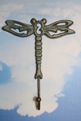 2-Large DRAGONFLY WALL HOOKS,Country Decor,Dragonfly Decor,All Occasion Gifts
