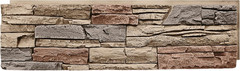 Faux Stacked Stone Panel 41″ x 11.25″ Desert Sunrise Color For Home Improvement